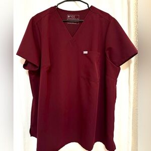 Size 4XL Figs Catarina scrub top